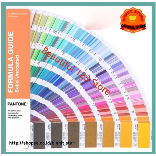 

PANTONE PMS International Standard Color Card Printing GP1601B Paint Paint Color Chip of 2390 Colors uncoated