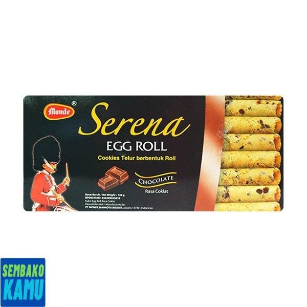 

Monde Egg Roll Chocolate 168 gr - Biskuit
