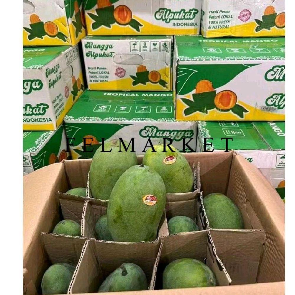 Mangga Harumanis Alpukat Klonal / Buah Mangga Alpukat 10 Kg / Dus
