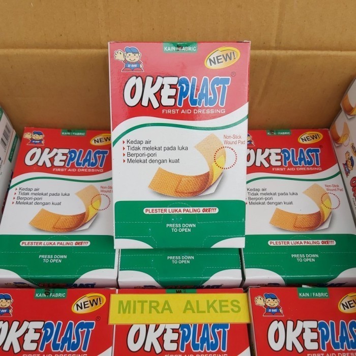 OKE PLAST Strip / OKEPLAST. Plester Luka OK PLAST / OKE PLAS / OKPLAST.