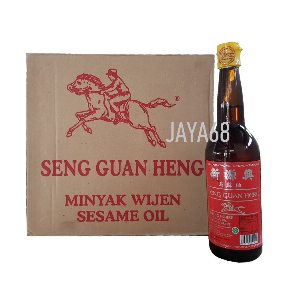 

MINYAK WIJEN 620 ML RACING HORSE SENG GUAN HENG - SESAME OIL seng guan heng