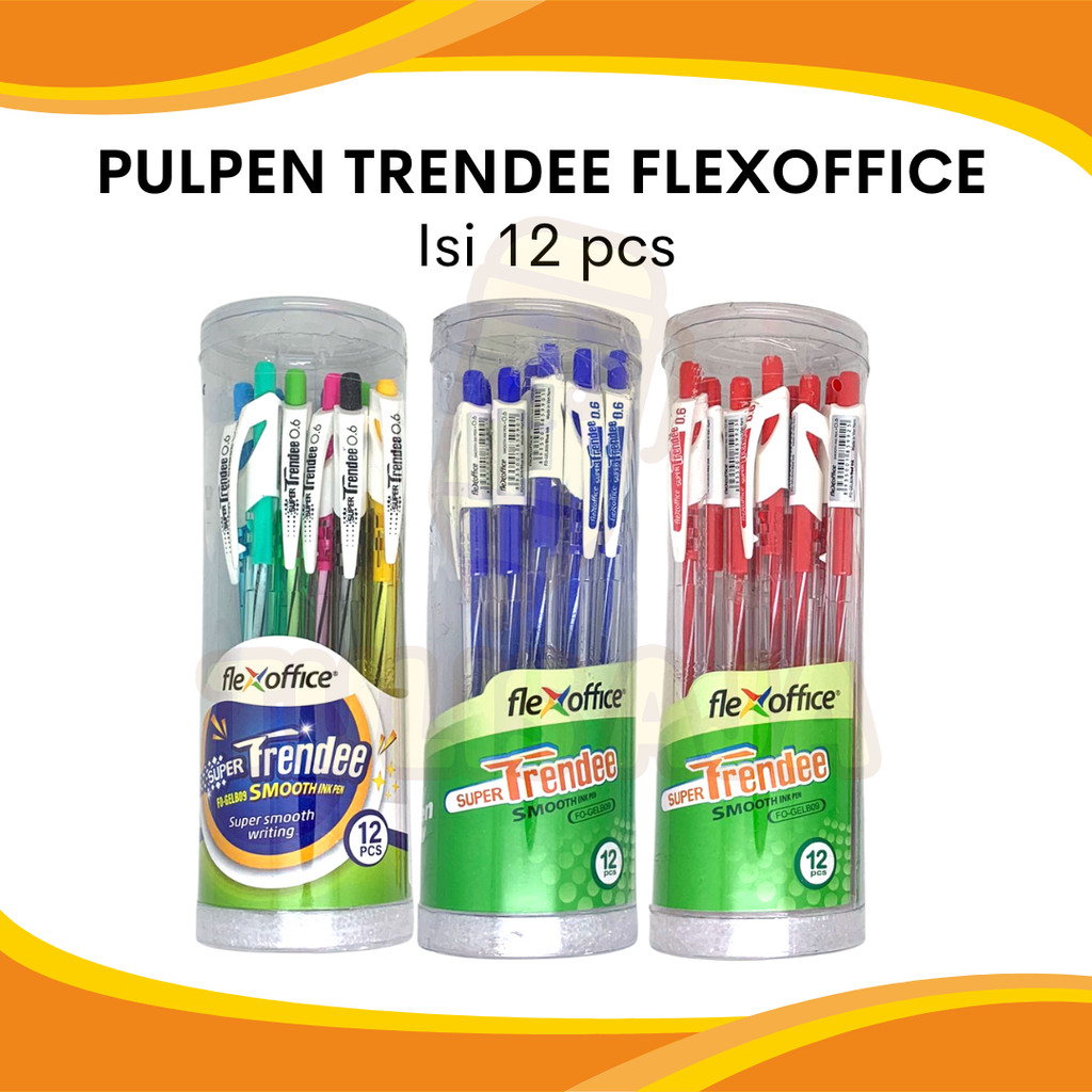 

PULPEN TRENDEE CETEK TABUNG ISI 12 PCS