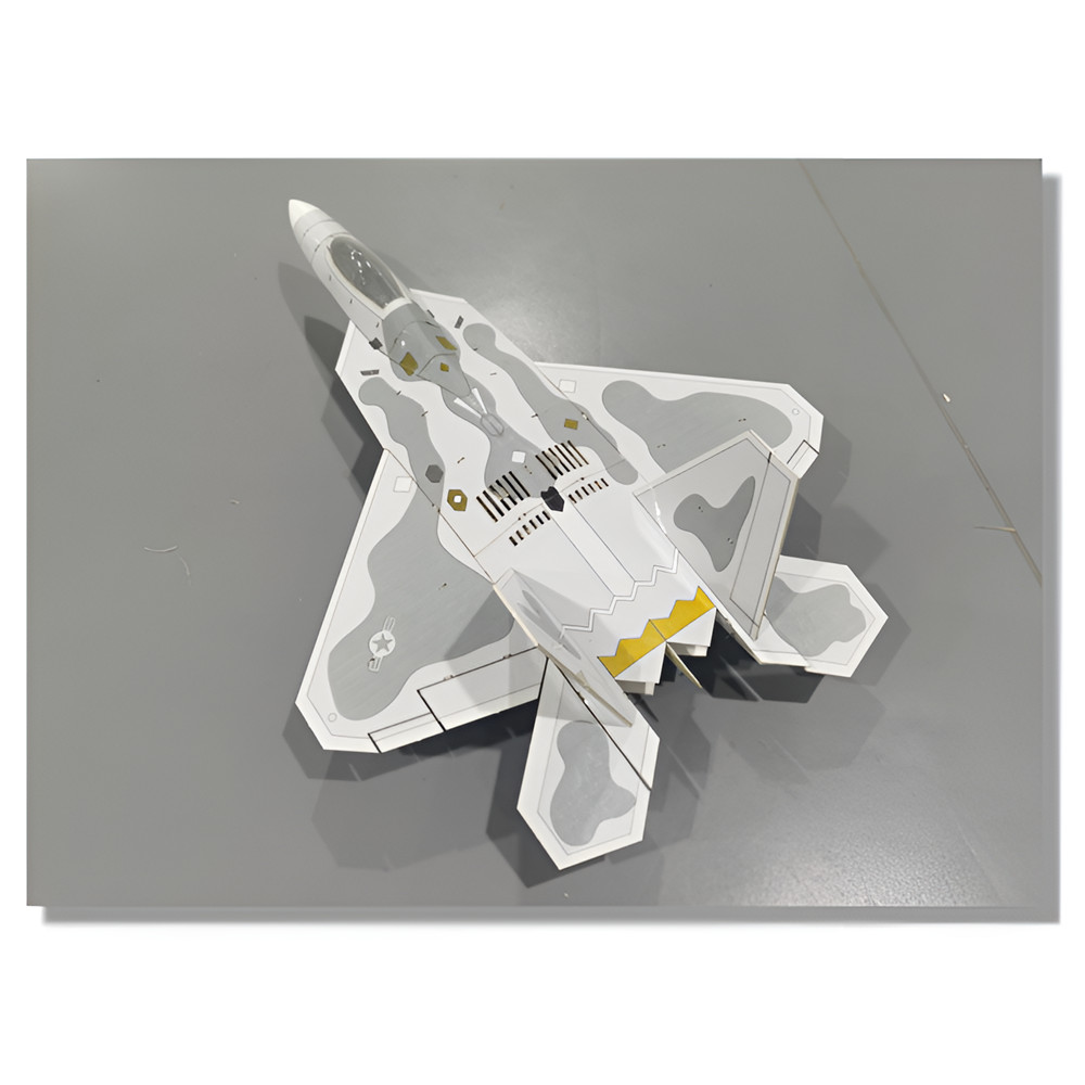 RC Jet Plane 30mm EDF F22 Raptor Electric Mini Aircraft DIY Assembly Model