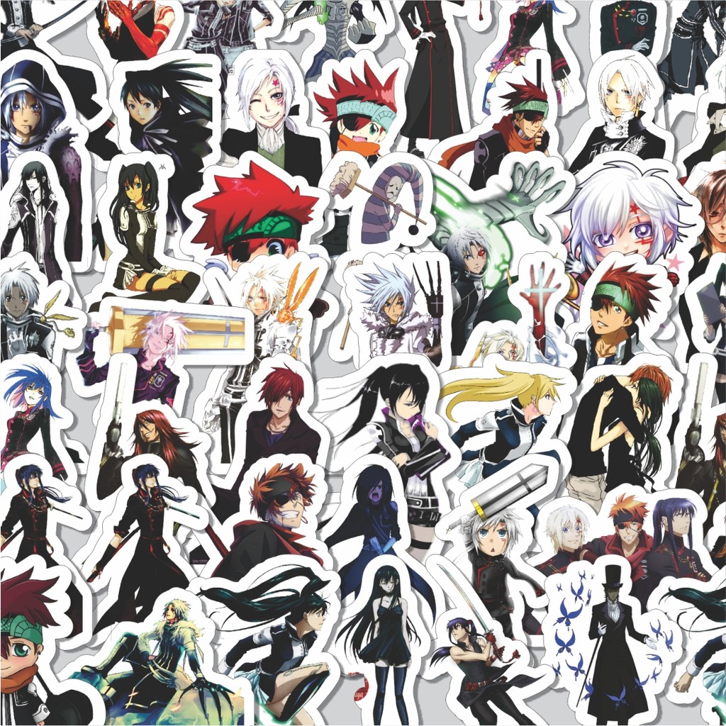 

Stiker Cutting Pack Stiker Anime Series D.Gray‑man Karakter Mix 2 Isi 100Pcs Series Aesthetic Lucu Keren Untuk Koper Bahan Vynil