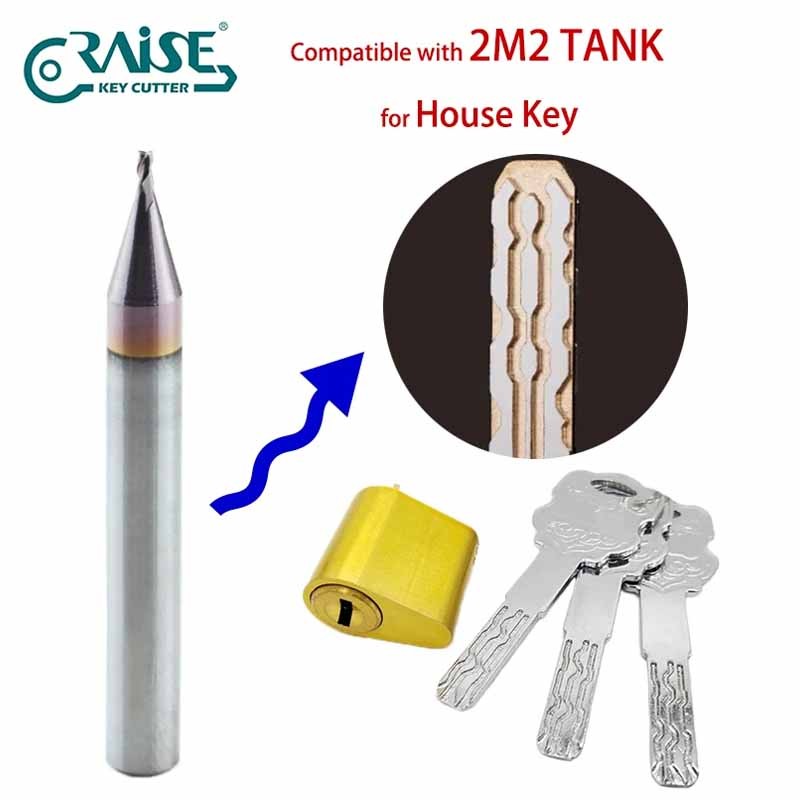 

Special Cutter 0.9mm Cutter Compatible with 2M2 TANK Key Machine for Cut House Keys