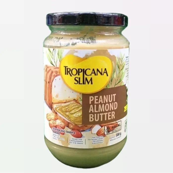 

Tropicana Slim Selai Kacang Peanut Almond Butter 300gr