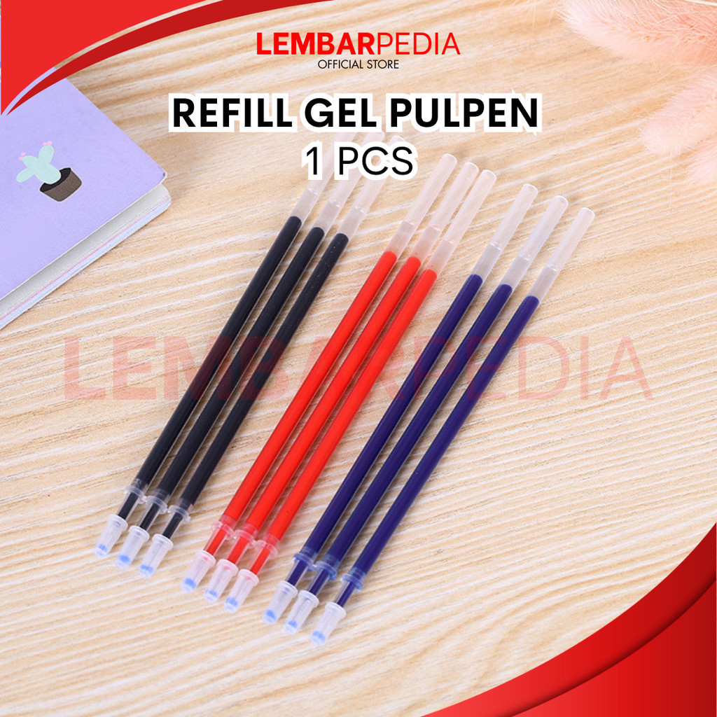 

REFILL GEL SATUAN 0.5MM 3 WARNA TINTA BISA PILIH PER PCS