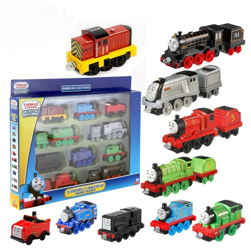 Original Thomas and Friends 10 Trains Model Die-cast Spencer Engine Alloy Collection Trackmaster Sal