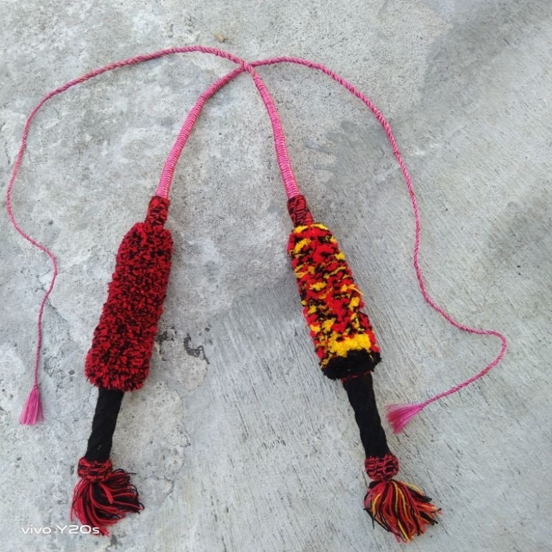 

* 1 pcs cambuk pecut gomby0k padet 1.5 meter jaranan kuda lumping ^