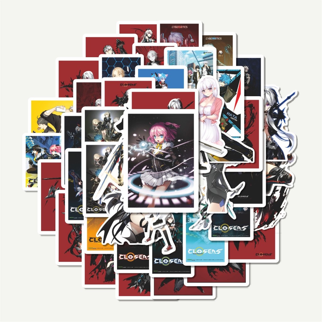 

Sticker Pack Stiker Game Closers Char Mix 3 | Sticker TUMBLR | Stiker LAPTOP KOPER HELM