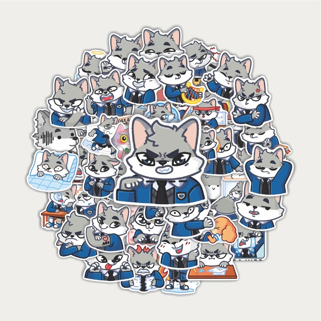 

Sticker Pack Stiker Kartun ALF | Sticker TUMBLR | Stiker LAPTOP KOPER HELM