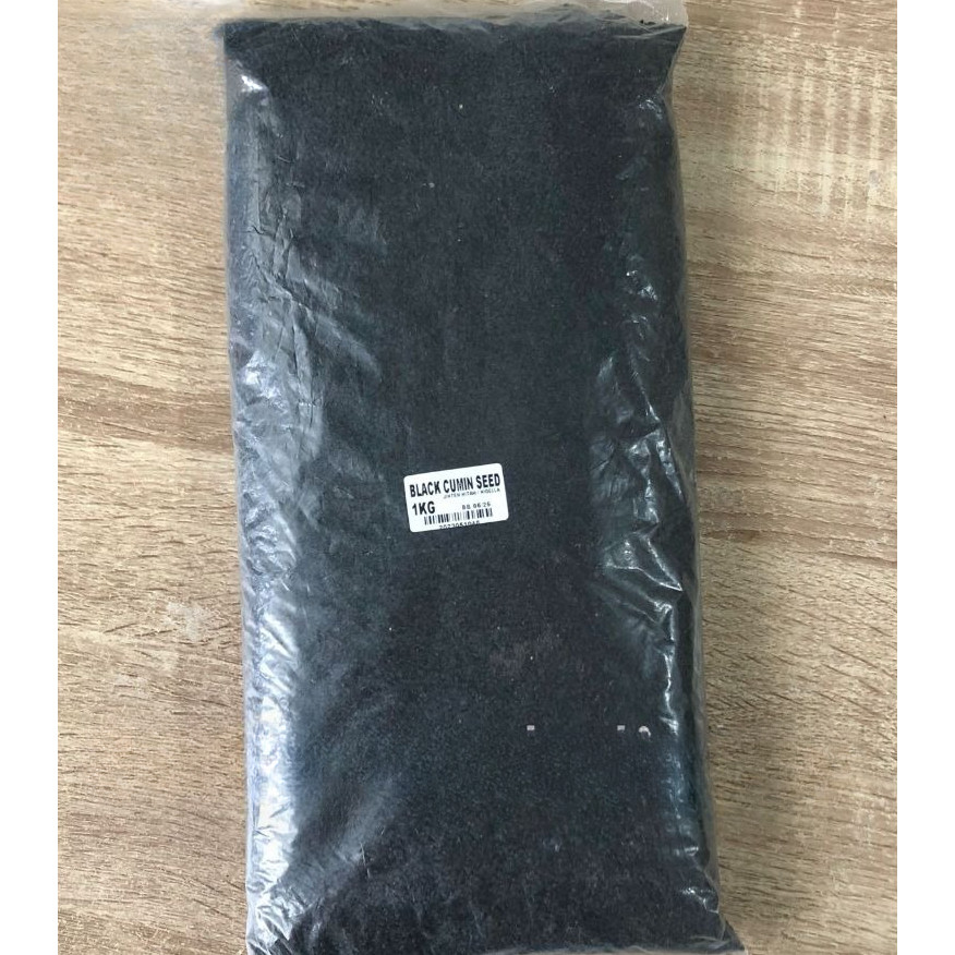 

Jinten Hitam 1 kg / Black Cumin Seed 1 kg / Nigella Seed / Black Jeera / Jintan Hitam