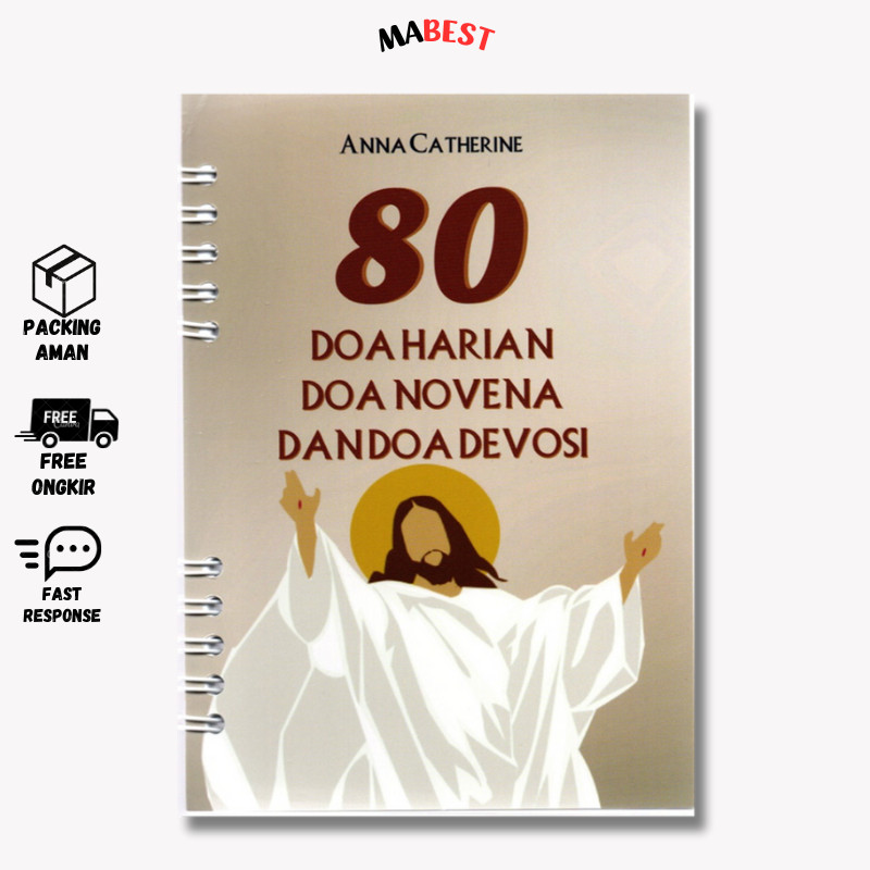 Buku 80 Doa Harian, Doa Novena dan Doa Devosi - Buku Kristiani - Charissa Publisher