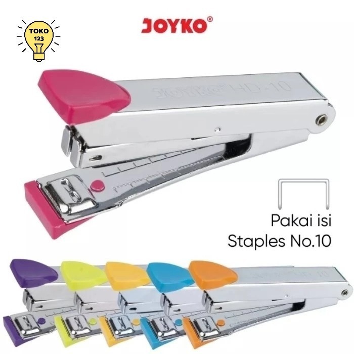 

Stapler Stepler Jepretan Joyko HD-10 Klip Hekter HD-10CL Pakai isi Steples No.10 Kecil Sedang