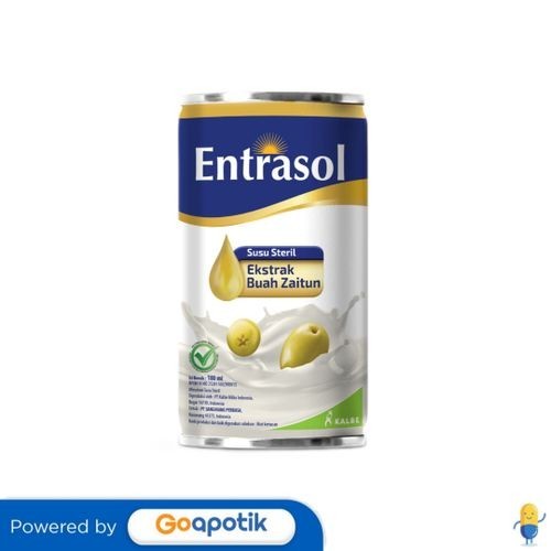 

Entrasol Susu Steril Ekstrak Buah Zaitun 180 Ml Kaleng