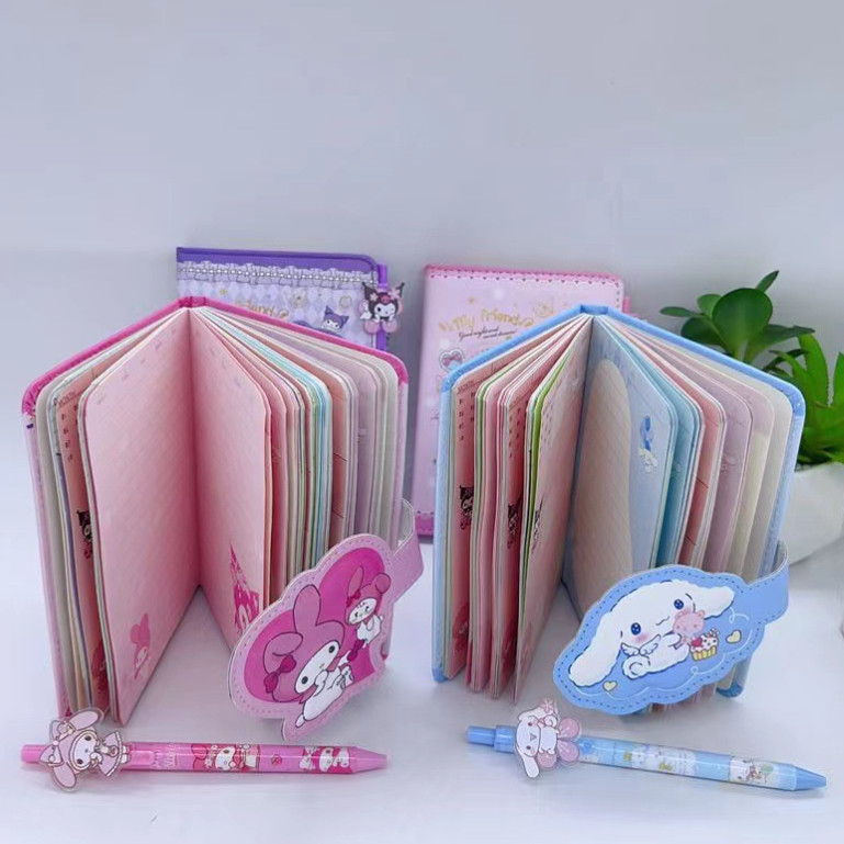 

[Whispers] SAO - S6314 Diary Book 2 in 1 Anak Sekolah / Buku Memo Lucu dengan Pena