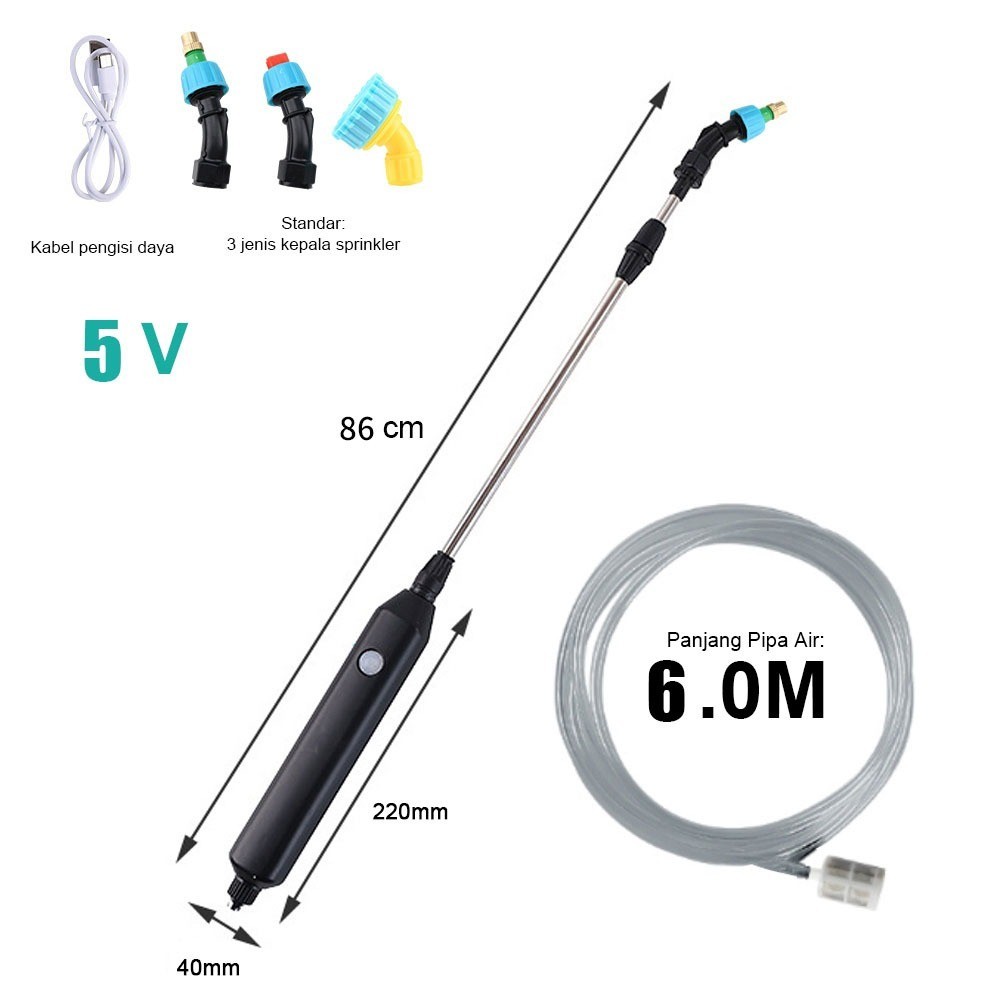 Sprayer Semprot Elektrik Alat Tanaman Hama Pressure Sprayer Alat Penyemprot Bertekanan Tinggi/Mesin