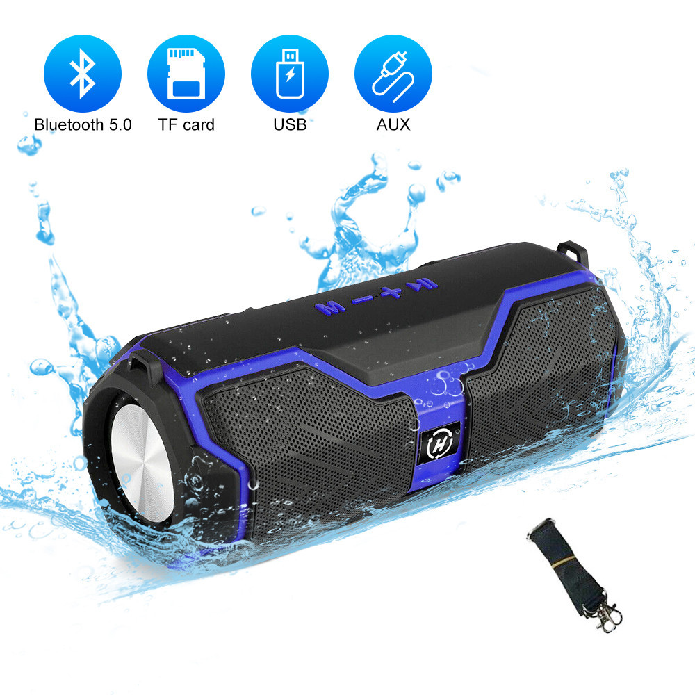 Vtin 20W Portable Bluetooth TWS Speaker Wireless Dual Drivers Stereo Bass Subwoofer USB TF FM TWS Sp