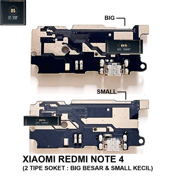 CHARGER BOARD FLEXIBEL PAPAN CAS  KONEKTOR PCB FLEX USB CHARGING MIC & HF XIOMI XIAOMI REDMI NOTE 4 