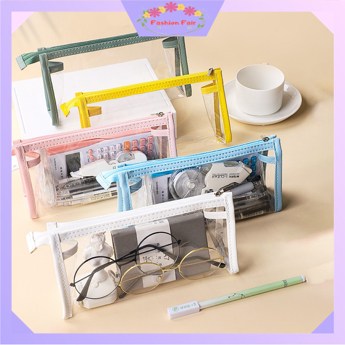 

FASHION FAIR S5993 Kotak Pensil Bening / Kotak Pensil Kapasitas Besar Multifungsi / Pencil Case Bening / Pencil Case Kapasitas Besar
