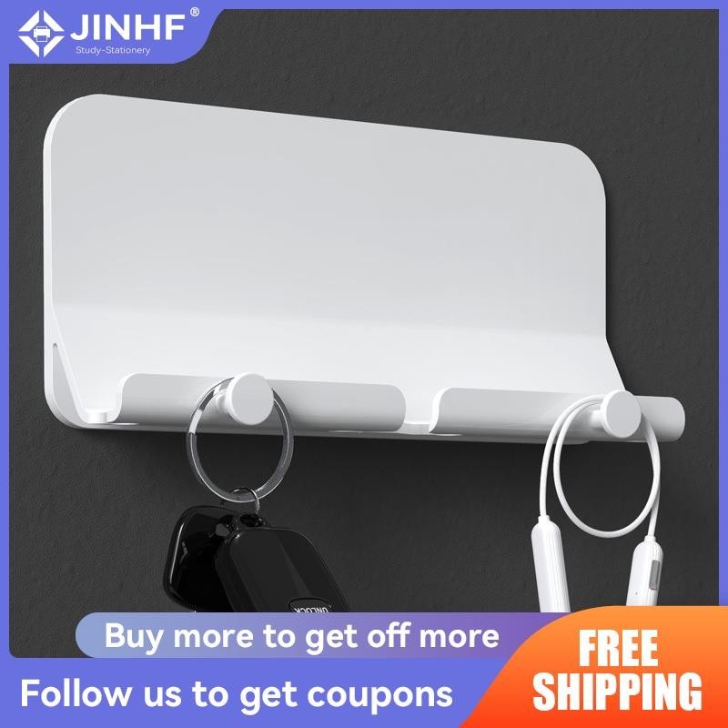 Wall Mount Charger Hook Phone Holder Wall Hanging Cable Organizer Stand Bracket Dock Pasted Wall Pho