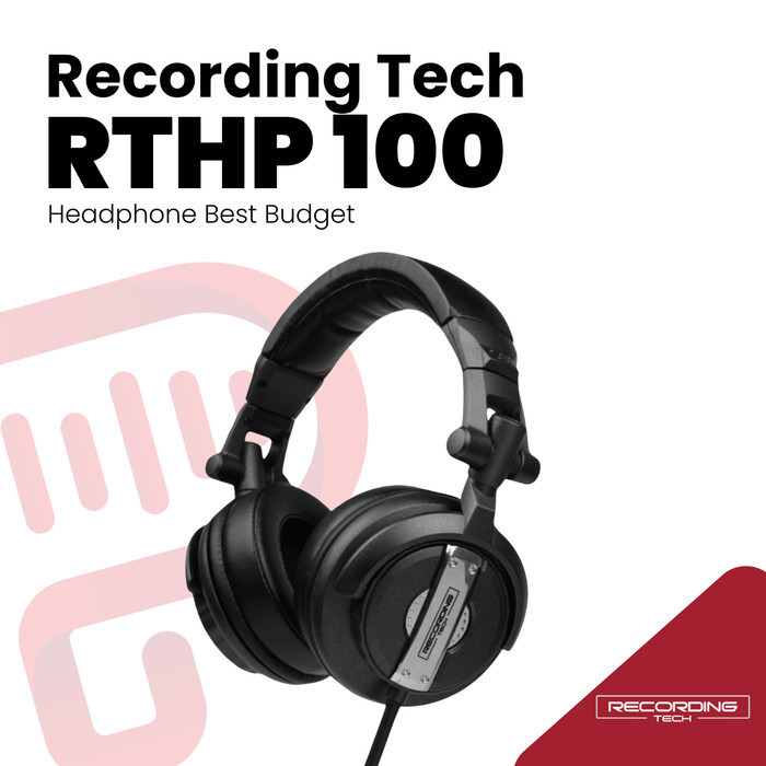 [Ready Stock] Headphone Recording Tech RT-HP100 | RT HP100 | RT HP 100
