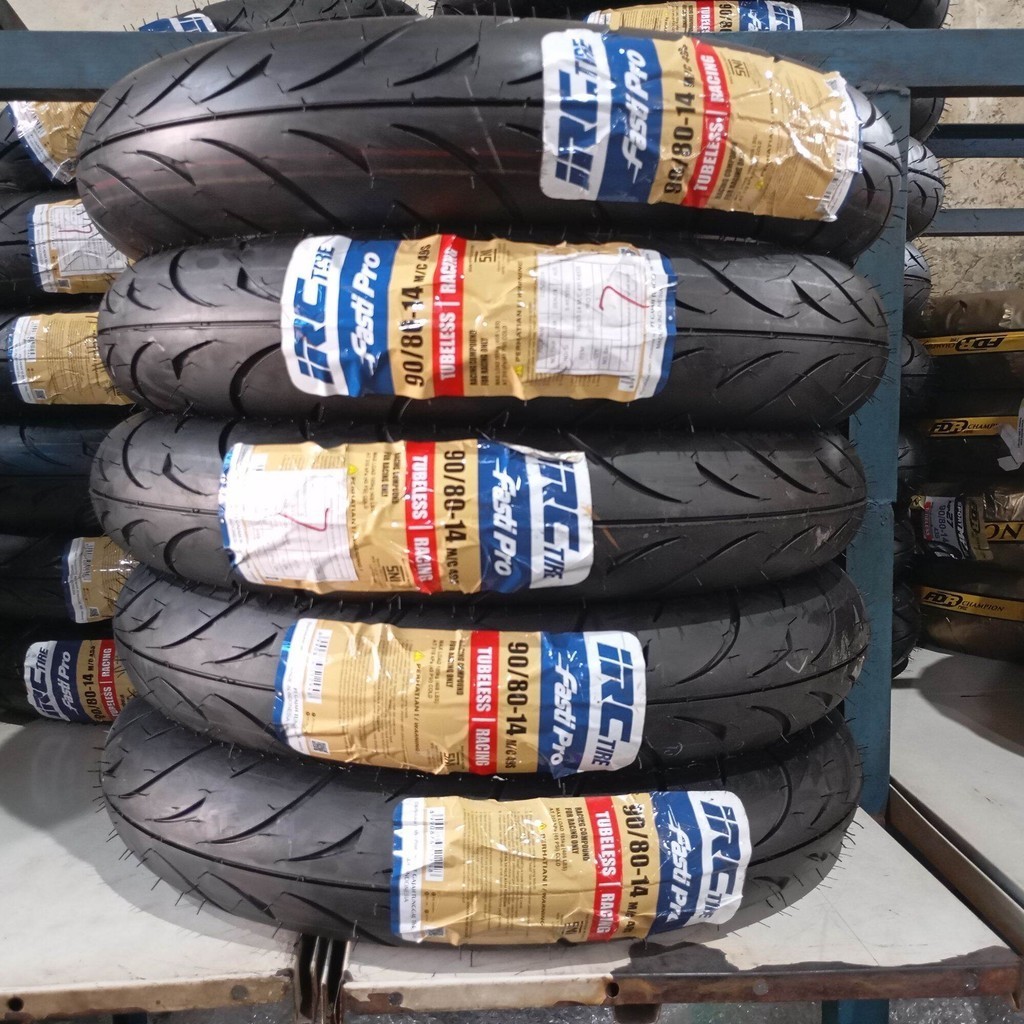 Ban IRC FASTI 90/80-14 Soft Compound Racing Fasti 2 Pro Tubeless Balap Ring 14