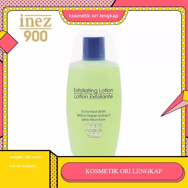 INEZ 900 EXFOLIATING LOTION | pembersih wajah
