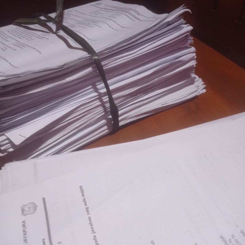 KERTAS BEKAS PER 1 KG SATU SISI UKURAN A4 DAN F4 COCOK BUAT BUNGKUS / CETAK RESI / ALAS KANDANG