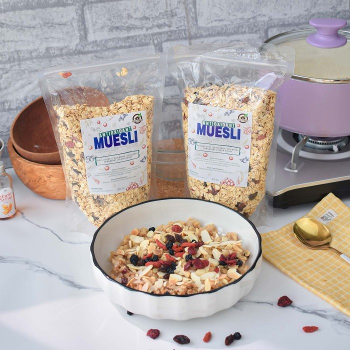 

HEMAT! Antioxidant muesli 500 Gr