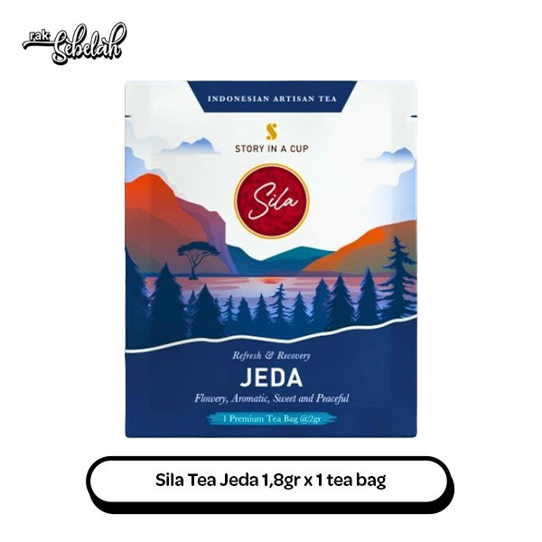 

Sila Tea Jeda Sachet 1 Flat Nylon T-Bag Tea Premium Artisan Tea - Teh Premium | Rak Sebelah