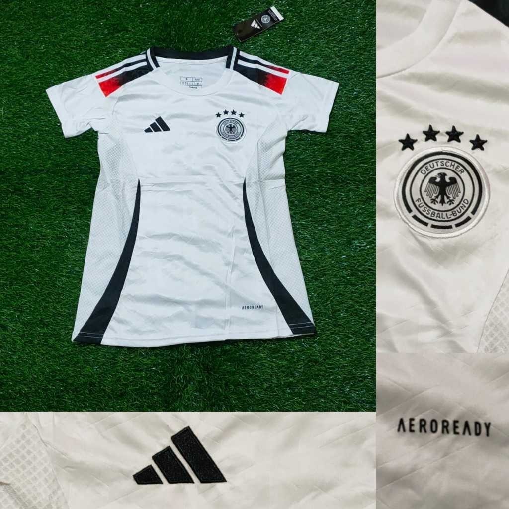 JERSEY BOLA JERMAN HOME LADIES PIALA EROPA 2024 GRADE ORI IMPORT