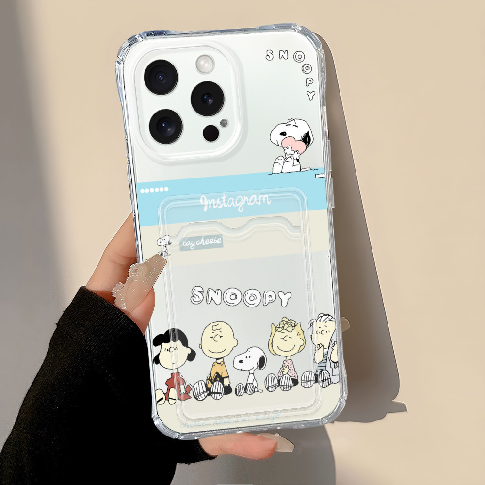 Casing ponsel Snoopy       For iPhone 15 PRO 15PRO MAX 15 PLUS 14 Pro Max 14 Plus 14 Pro 13 12 PRO M