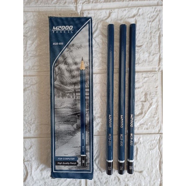 

ID - 1pack pensil M2000 / alat tulis / pensil gambar