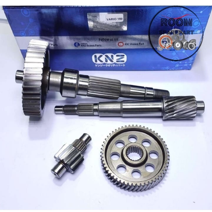 Gigi Rasio Set VARIO 150 (K59) VARIO 150 Gigi Rasio Lengkap Merk KNZ