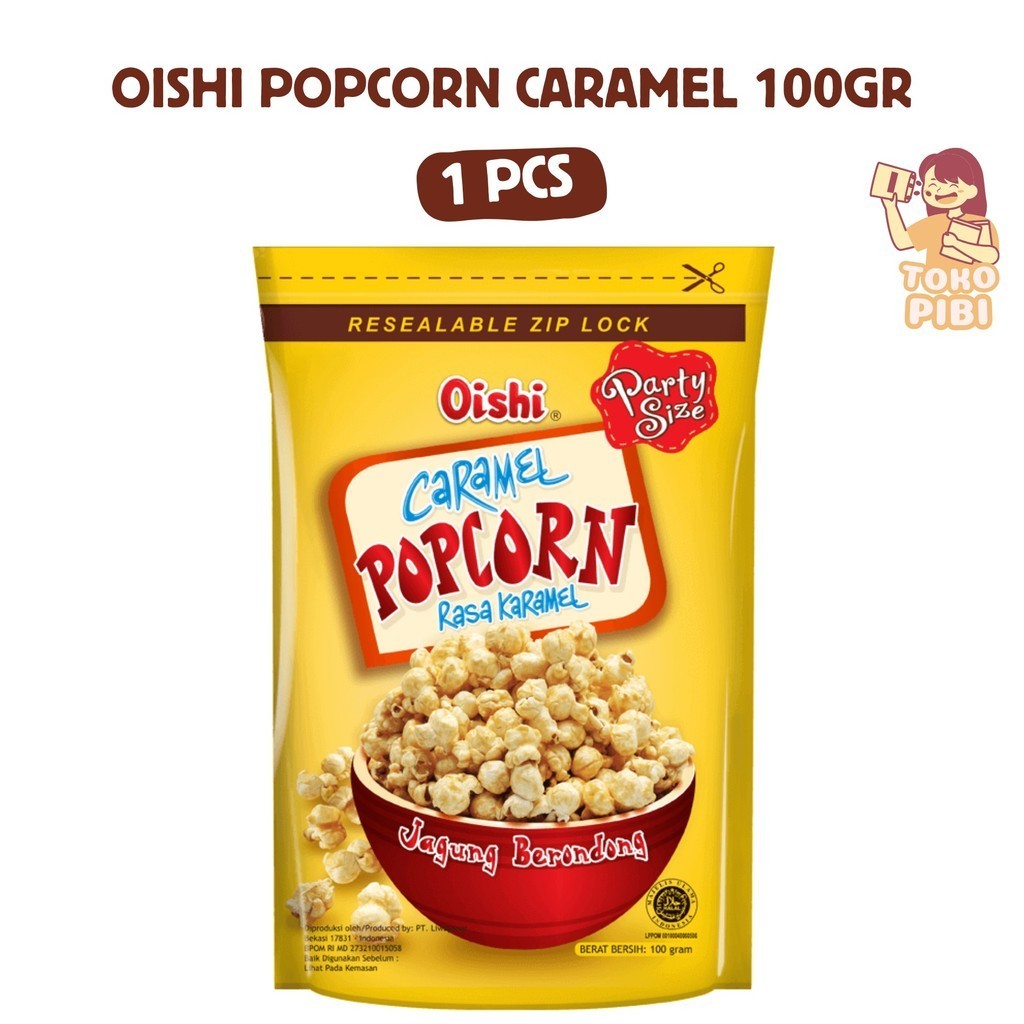 

Oishi Popcorn Pouch 100gr