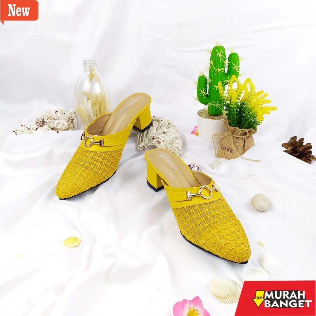 shopee haul sepatu heels wanita keynarra Best Quality  SENDAL HEELS RENATA KB-04