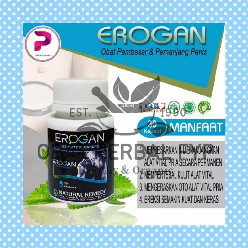 (COD) EROGAN SUPLEMEN PEMBESAR | ASLI CAPSULE 100% | HERBAL KUAT TAHAN LAMA(Gratis Ongkir)Free shipp