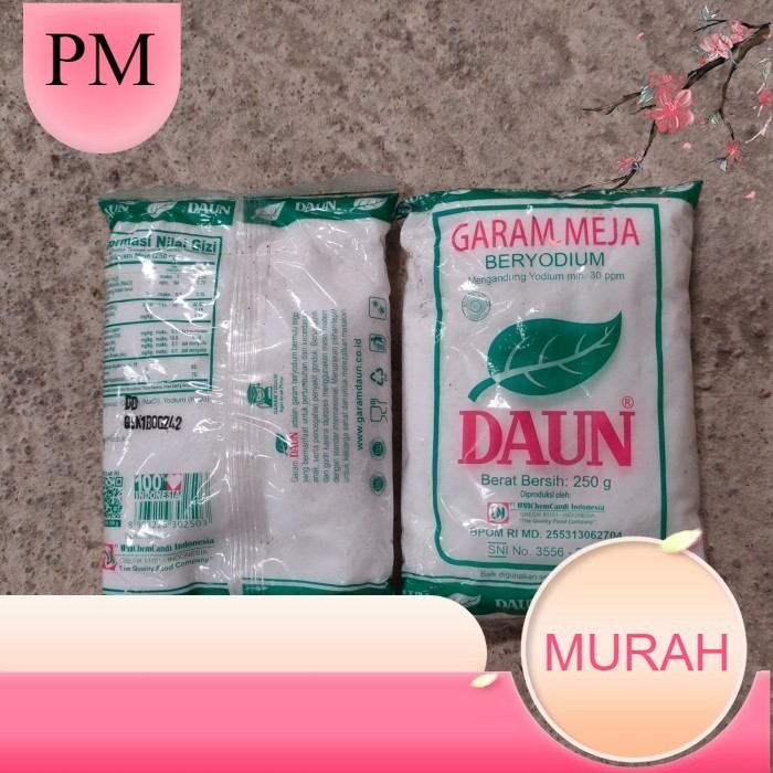

garam daun 250gr