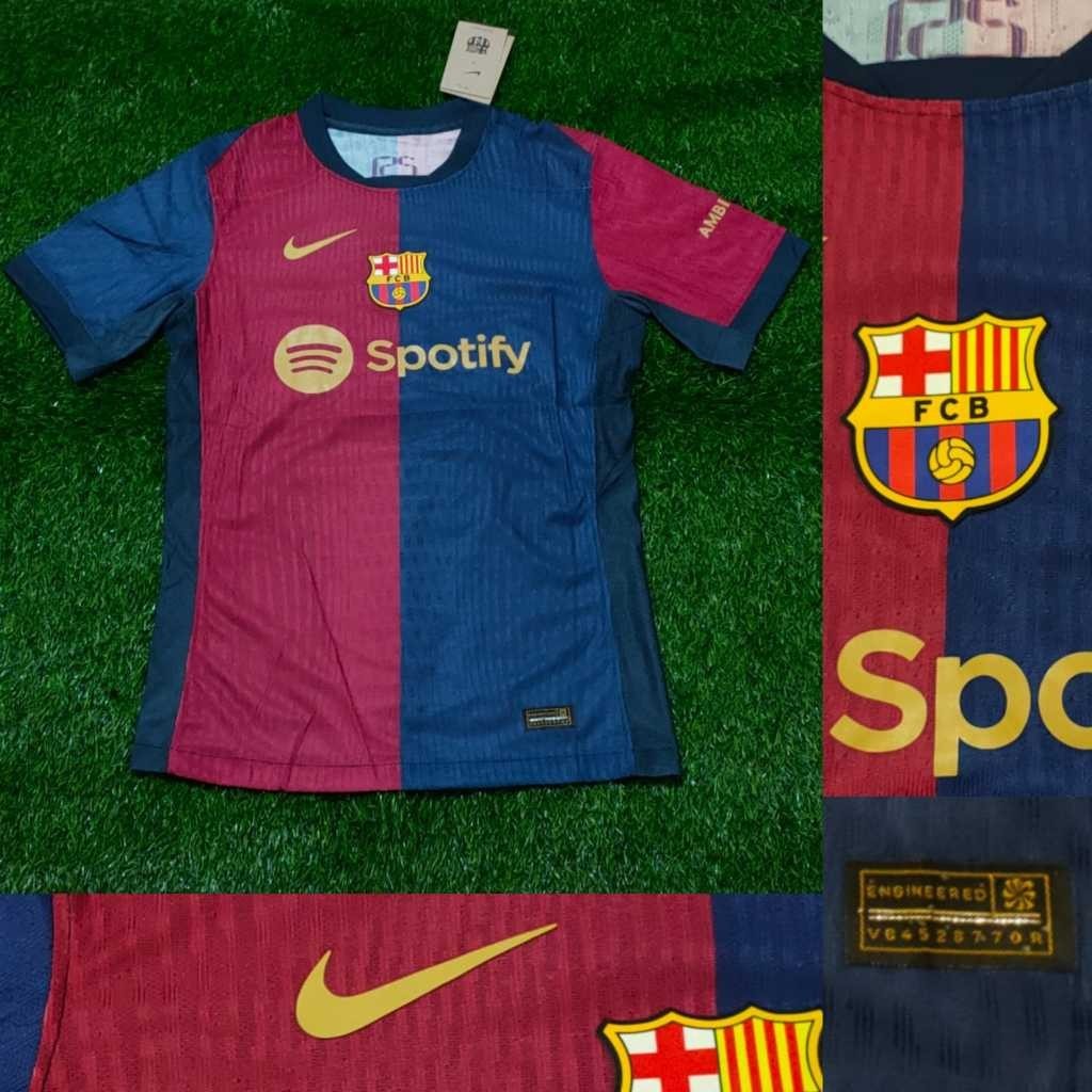 PLAYER ISSUE JERSEY BARCELONA HOME VAPORKNIT 2024/2025 GRADE ORI