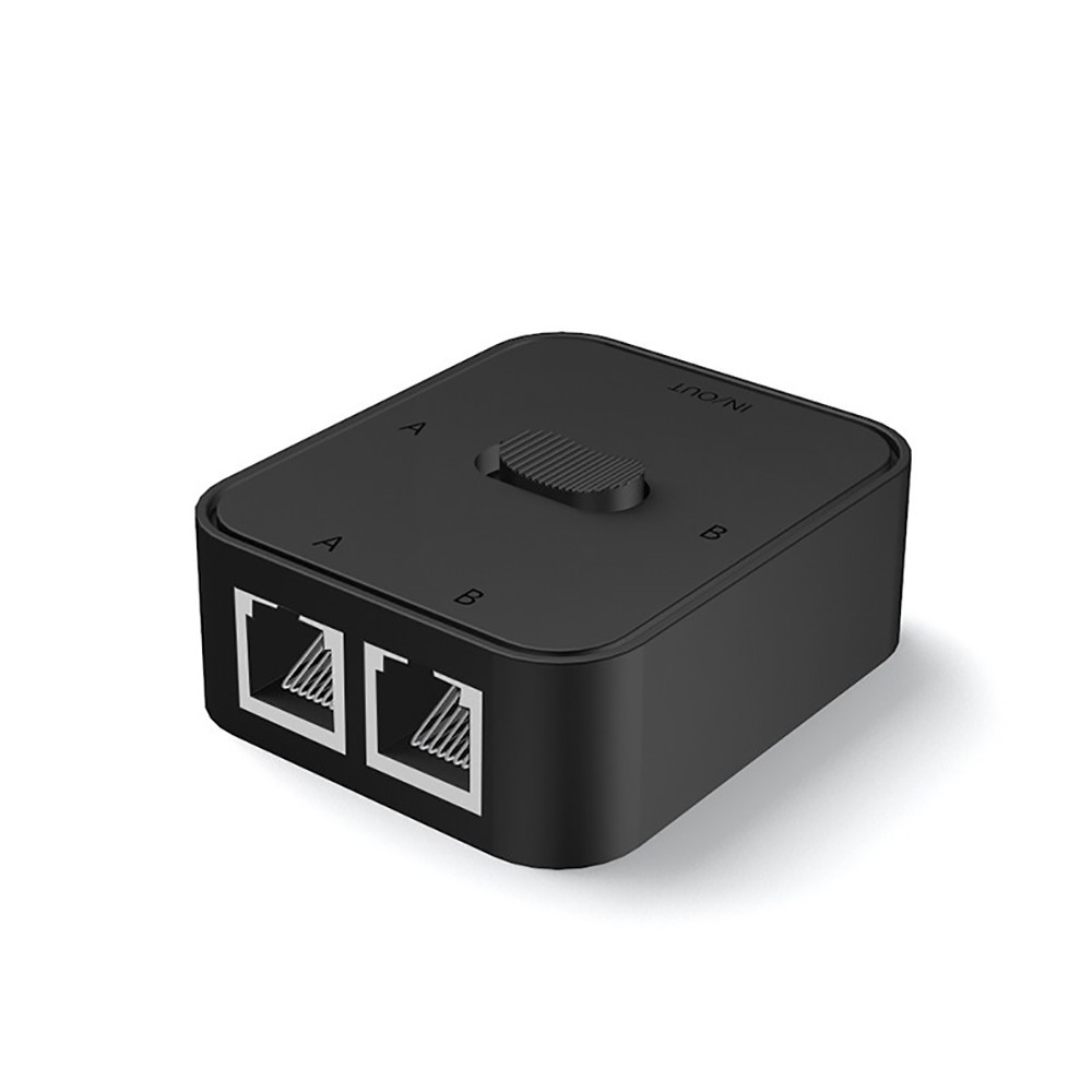 1000Mbps 1 In 2 Out Ethernet Adapter RJ45 Splitter Lan Connector Cat 6 rj45 Splitter Switch Coupler 