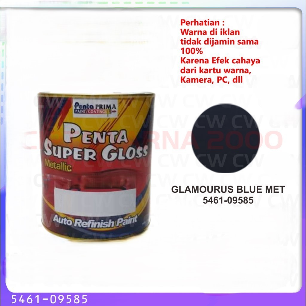 

cat penta super gloss metallic nc glamourus blue met 09585