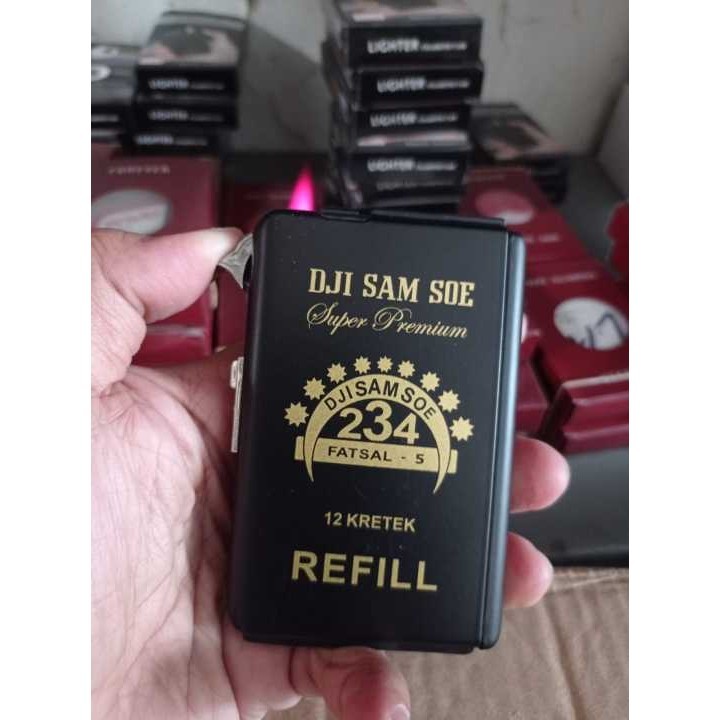 Korek Api Unik Dan Keren - Kotak Rokok Plus Korek Api Dji Sam Soe/Kotak Rokok Unik Dji Sam Soe - Hit