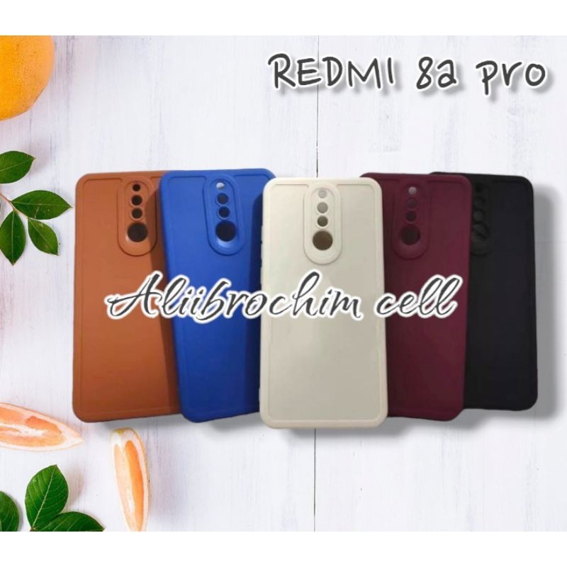 Silicon Casing Redmi 8a Pro Softcase Macaron Pro Camera Original TPU