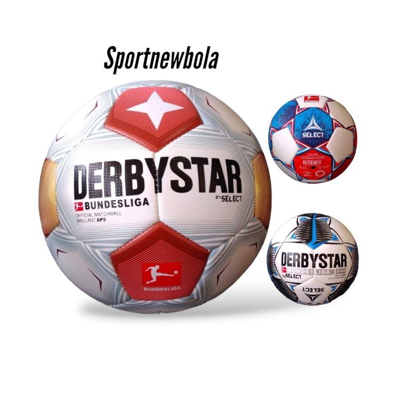 NEW DERBYSTAR Bola Sepak DERBYSTAR Original Size 5 . Bola Sepak BUNDESLIGA. Bola Kaki Size 5 . Bola 