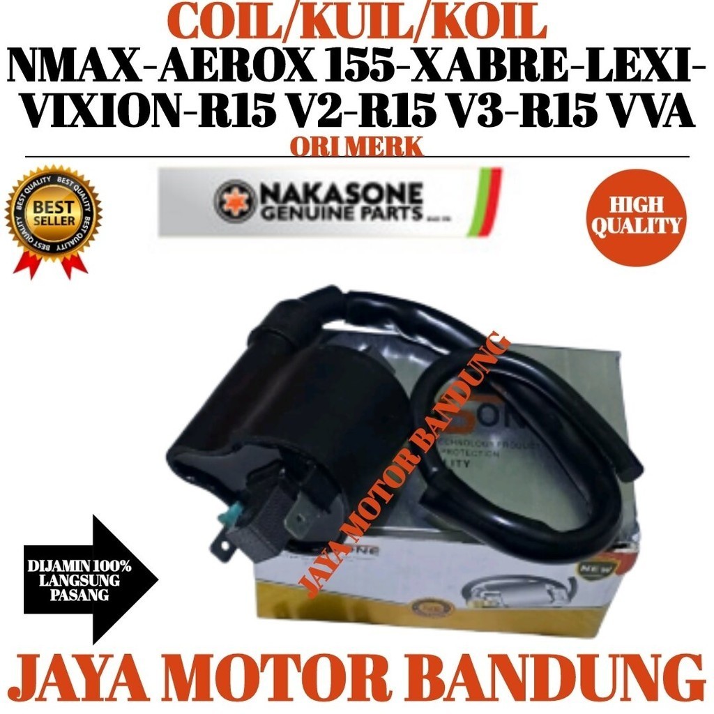 KOIL NMAX -AEROX 155-XABRE-VIXION-LEXI-R15 V2-R15 V3 -R15 VVA KUIL AEROX KOIL  NMAX-N MAX CDI COIL B