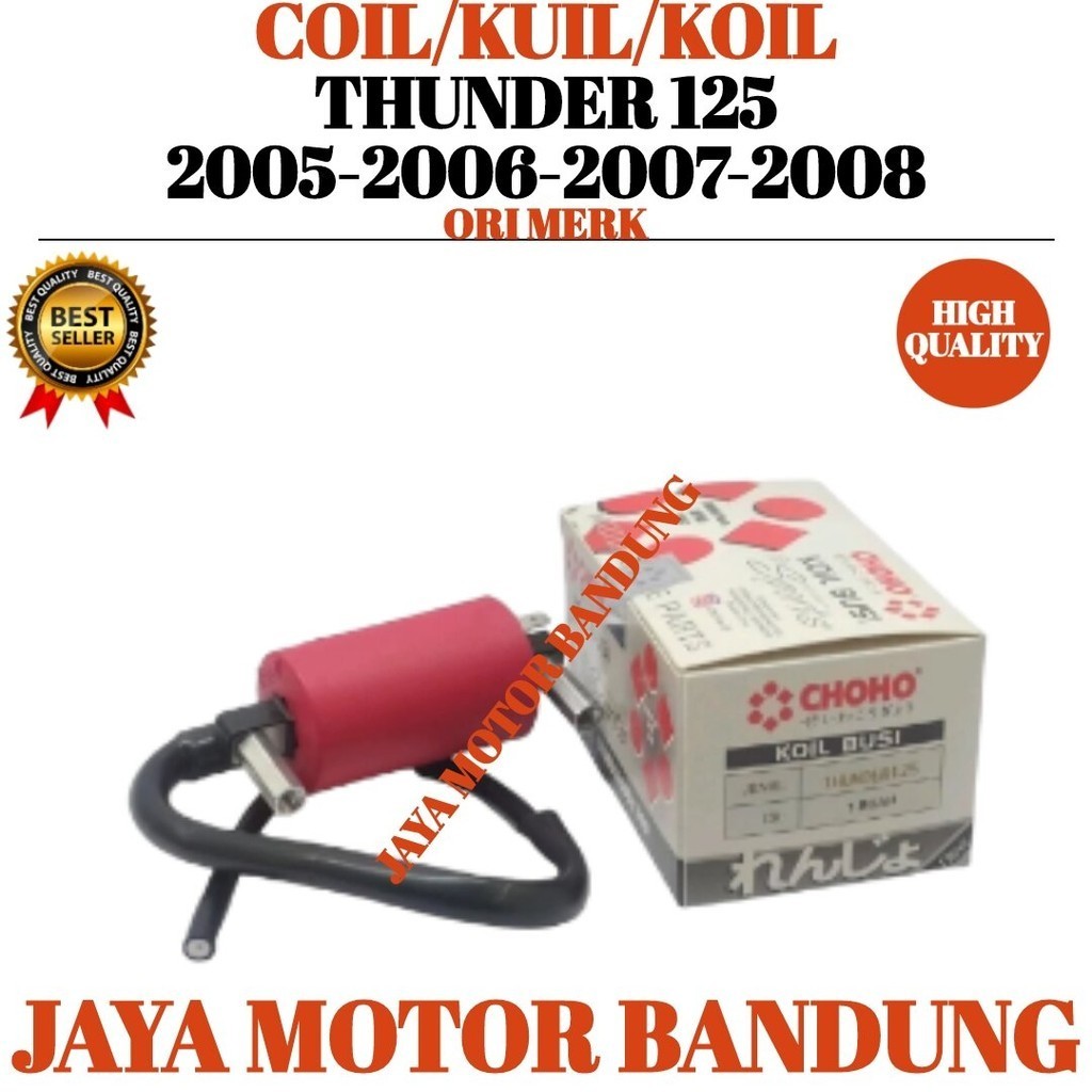 KOIL RACING MOTOR THUNDER 125 KUIL THUNDER 125 COIL PENGAPIAN MOTOR SUZUKI THUNDER 125 ORI CHOHO