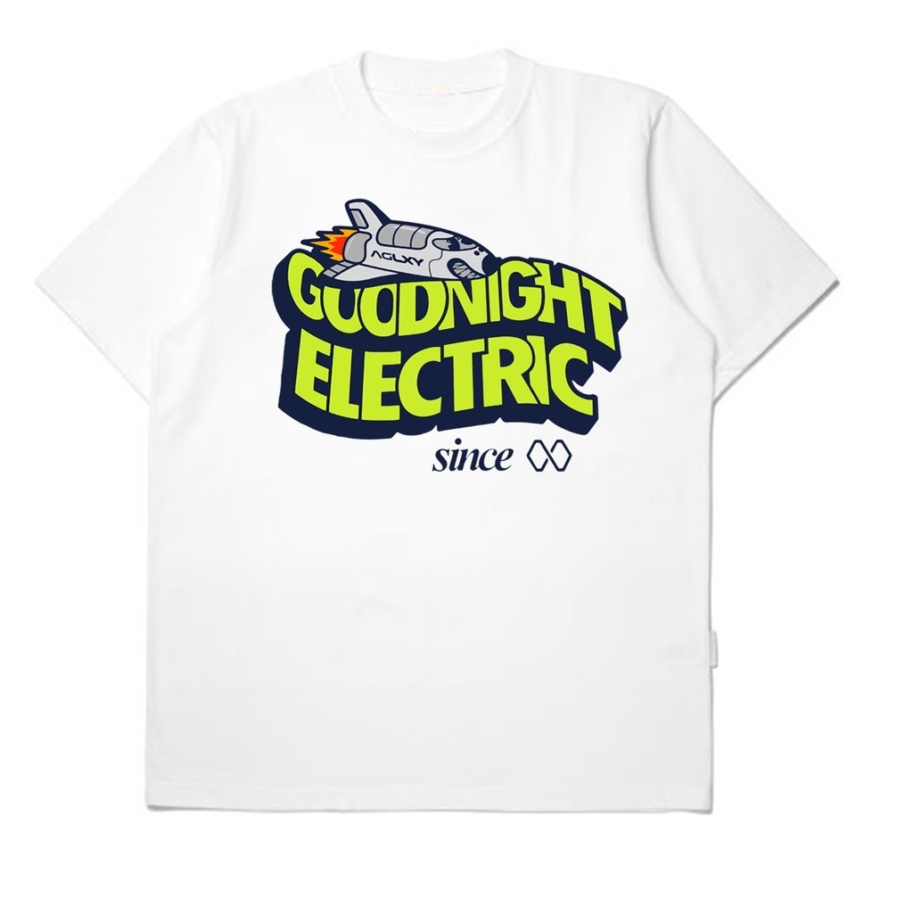【COD】 NEW T-shirt Band Goodnight Electric AGLX KAOS