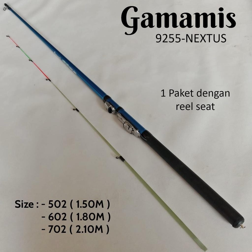 Joran Udang Dan Casting Gamamis Nextus 502 602 Atau Panjang 150 180 Cm / Tongkat Pancing Wader Uceng