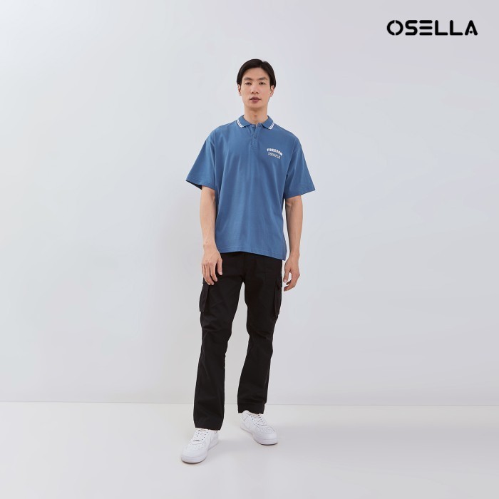 Osella Rocky Relaxed Fit Polo Shirt 20214005 Kaos Polo Pria